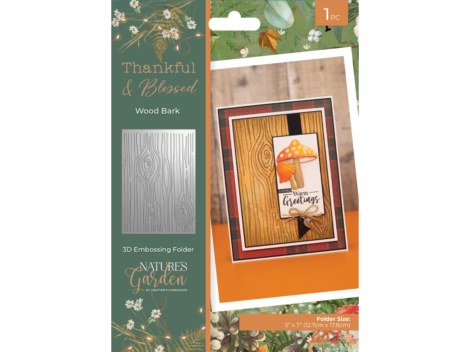 Nature's Garden - Thankful & Blessed Folder & Stamp Collection