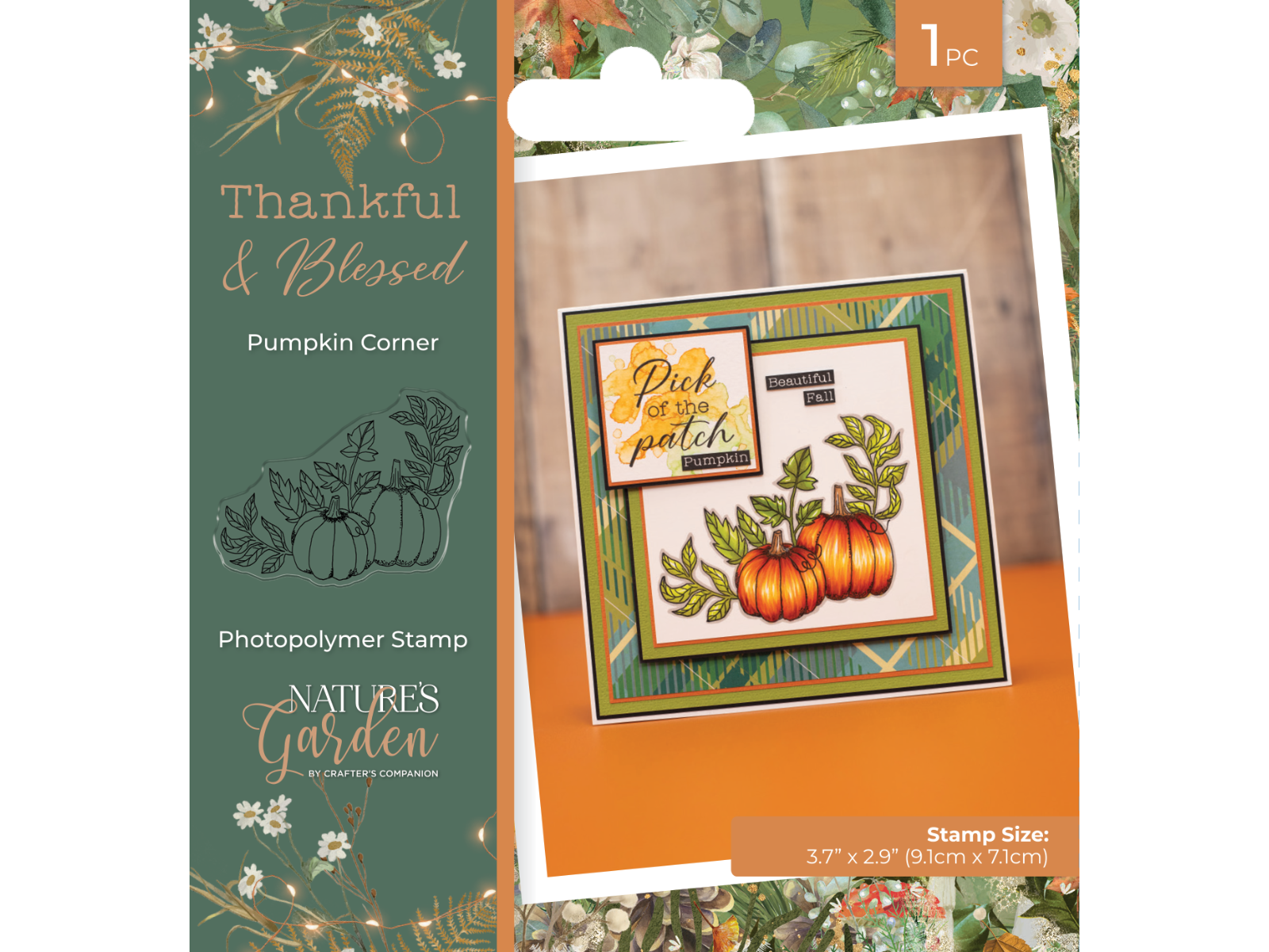 Nature's Garden - Thankful & Blessed Folder & Stamp Collection