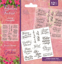 Crafter's Companion 10 Assorted Stamps for £/$10