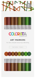 Colorista - Art Marker - Natural Tones 8pc