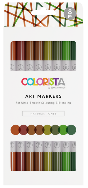 Colorista - Art Marker - Natural Tones 8pc