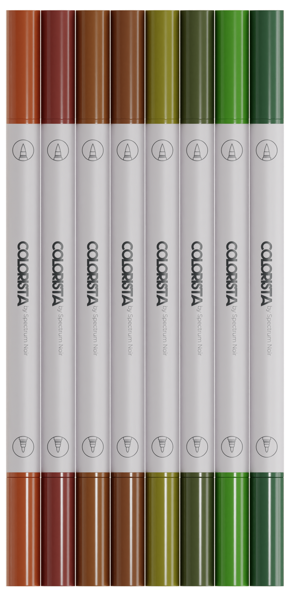 Colorista - Art Marker - Natural Tones 8pc