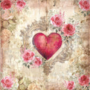 Crafters Companion 6” x 6” Paper Pad - From the Heart