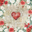 Crafters Companion 6” x 6” Paper Pad - From the Heart