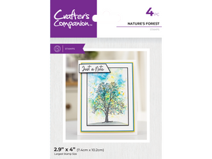 Crafter's Companion Clear Acrylic Stamp - Nature's Forest