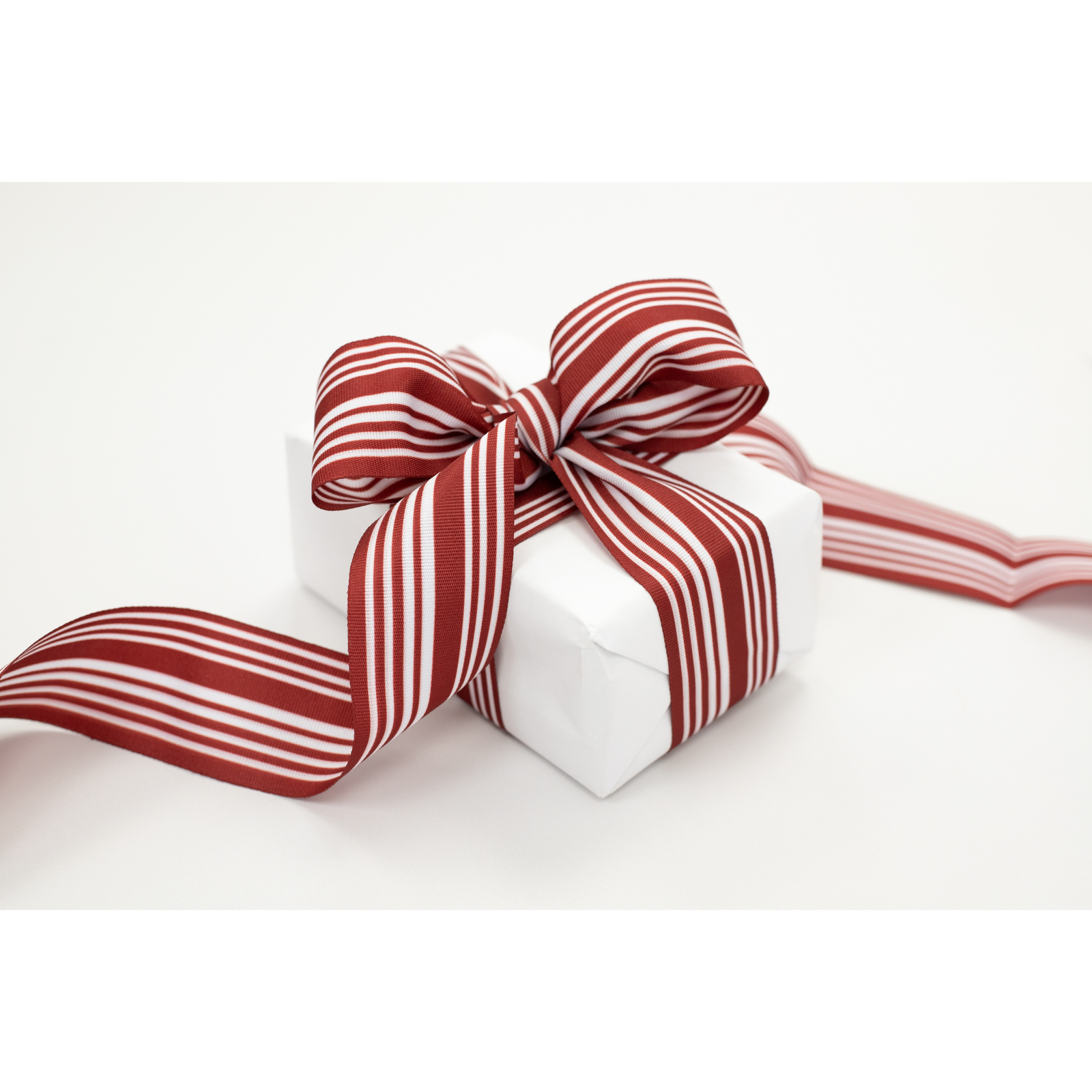 Red and Green Chunky Ribbon - 4 Pack