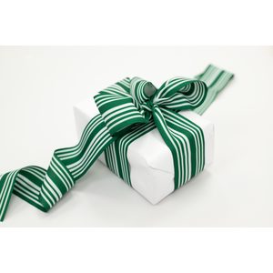 Red and Green Chunky Ribbon - 4 Pack