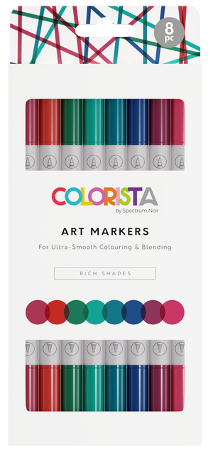 Colorista - Art Marker - Rich Shades 8pc