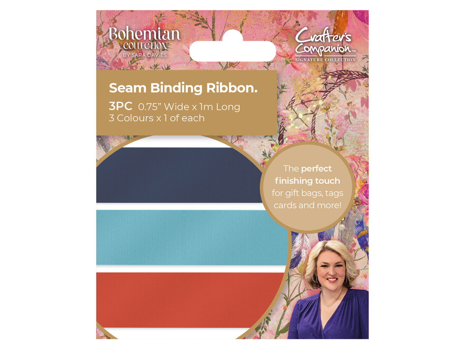 Sara Signature Bohemian Seam Binding Ribbon