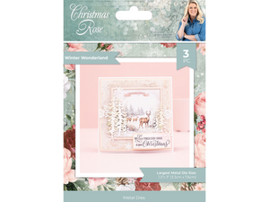 Sara Signature Christmas Rose Metal Die - Winter Wonderland