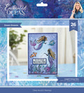 Sara Signature - Enchanted Ocean - Clear Acrylic Stamps - 8" x 8" - Ocean Dreams