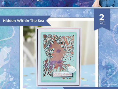 Sara Signature - Enchanted Ocean - Metal Die - Create a Card - Hidden within the sea