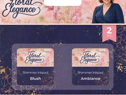 Sara Signature Floral Elegance Shimmer Inkpads