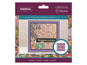 Sheena Douglass Crystal Visions 2D Embossing Folder 5.5” x 5.5” - Elegant Damask