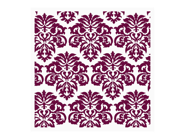 Sheena Douglass Crystal Visions 2D Embossing Folder 5.5” x 5.5” - Elegant Damask