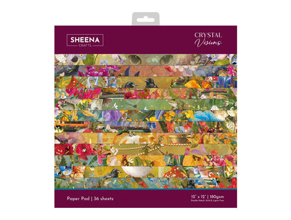 Sheena Douglass Crystal Visions 12” x 12” Paper Pad