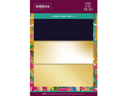 Sheena Douglass Day of the Dead Mixed Card Pack - A4