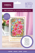 Sheena Douglass In the Frame Bold Florals Photopolymer Stamp - Pretty Petunias