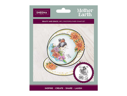 Sheena Douglass Mother Earth Photopolymer Stamps - Beauty and Grace