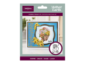 Sheena Douglass Mother Earth Photopolymer Stamps - Ethereal Woman