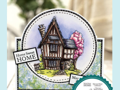 Sheena Douglass Photopolymer Stamp - Home Sweet Home