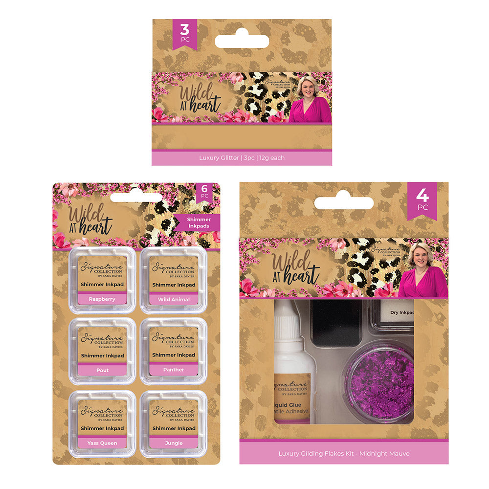 Sara Signature Wild At Heart Embellishment Kit Special