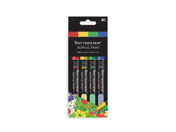 Spectrum Noir Acrylic Paint Marker (4PC)-Bright