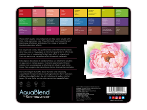 Botanical Aquablend Watercolour Pencil Set - 24 Pack - Spectrum Noir