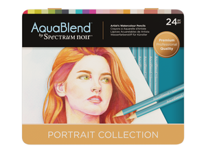 Portrait Aquablend Watercolour Pencil Set - 24 Pack - Spectrum Noir