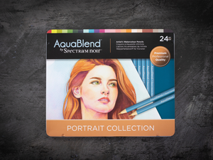 Portrait Aquablend Watercolour Pencil Set - 24 Pack - Spectrum Noir