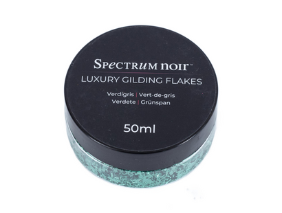 Spectrum Noir - Luxury Gilding Flakes - Verdigris (1PC) - 50ml