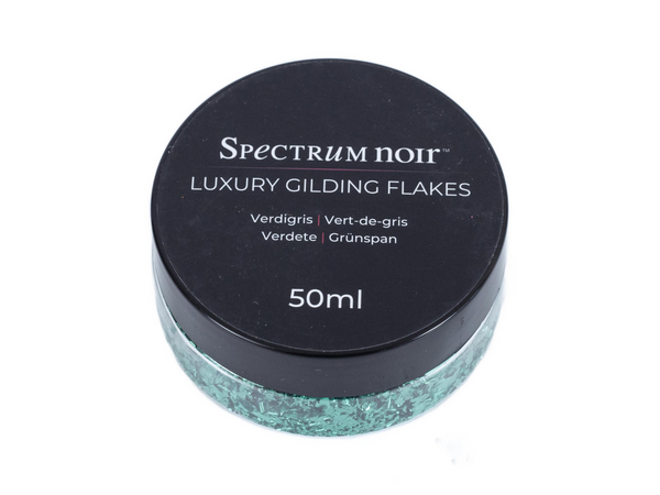 Spectrum Noir - Luxury Gilding Flakes - Verdigris (1PC) - 50ml