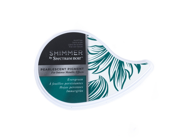 Spectrum Noir Shimmer - Pearl Inkpad - Evergreen