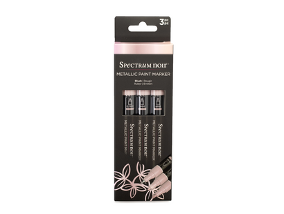 Spectum Noir-Metallic Paint Marker (3PC) - Blush