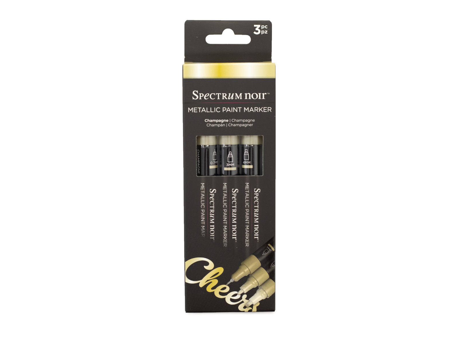 Spectum Noir-Metallic Paint Marker (3PC) - Champagne