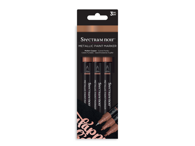 Molten Copper Metallic Paint Marker Set - 3 Pack - Spectrum Noir