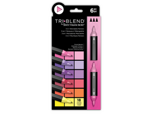 Spectrum Noir TriBlend Markers - Floral Blends (6 Piece)