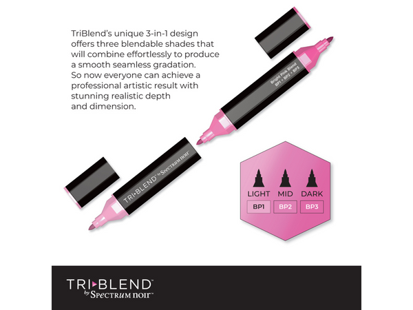 Spectrum Noir TriBlend Markers - Floral Blends (6 Piece)