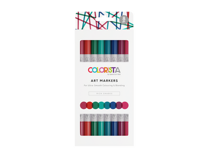 Colorista - Art Marker - Rich Shades 8pc