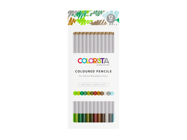 Colorista - Coloured Pencil - Natural Landscape 12pc