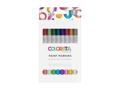 Colorista - Paint Marker - Decorative Metallics 8pc