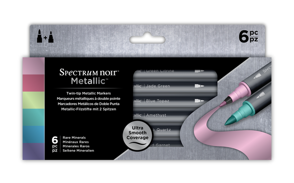 Spectrum Noir Metallic 12pk Marker Pens