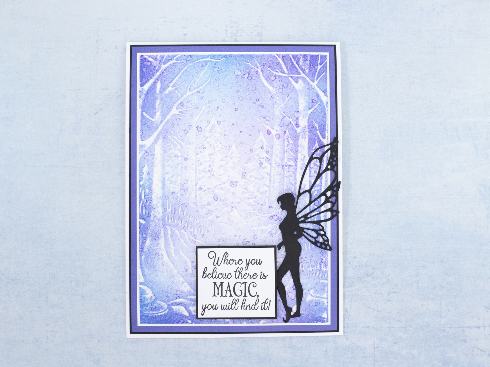 Sara Signature Fairy Glade - 5”x7” 3D Embossing Folder - Fairy Glade