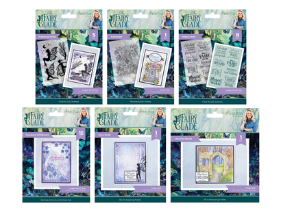 Sara Signature Fairy Glade Stamps, Stencils & Embossing Folders Collection