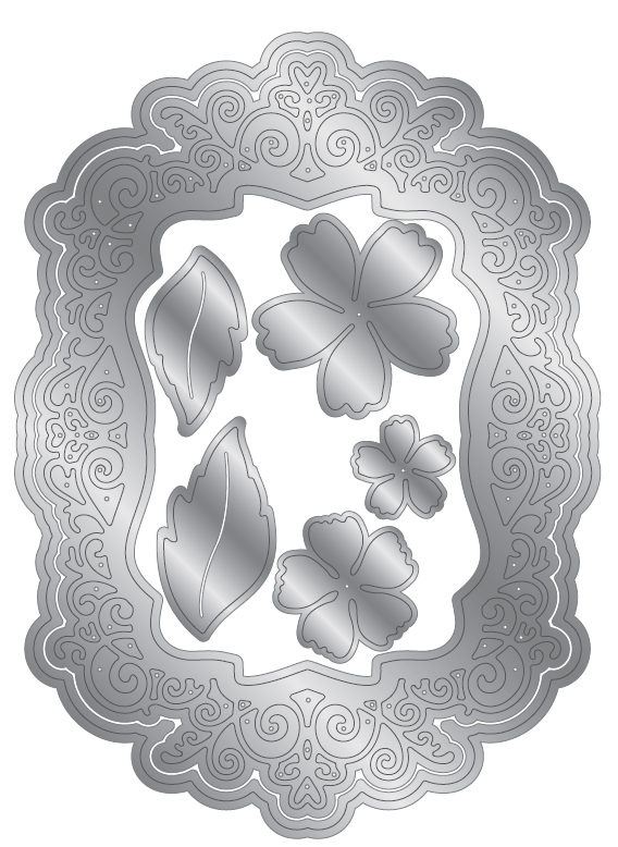 Sara Signature - Age of Elegance - Metal Die - Exquisite Frame