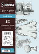 Sheena Douglass Build-A-Scene Stamp - Stately Home