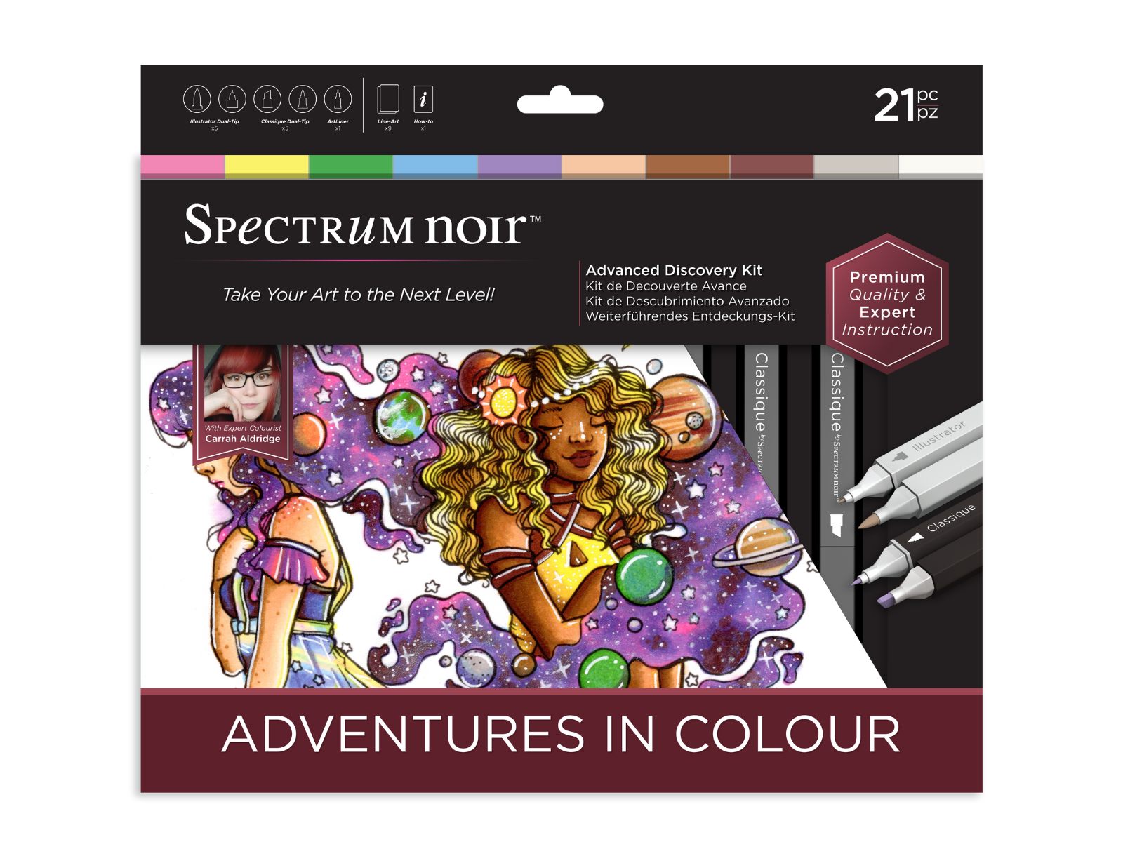 Spectrum Noir Advanced Discovery Kit - Adventures in Colour