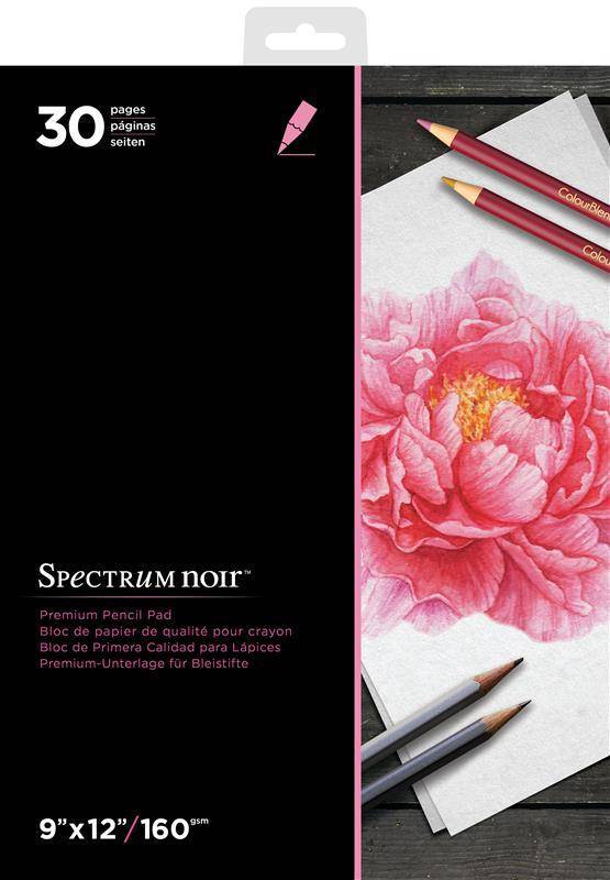 Spectrum Noir 9x12 Premium Pencil Paper Pad