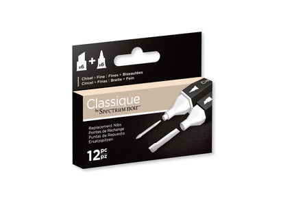 Spectrum Noir Accessories - Chisel Fine Nib 12pc