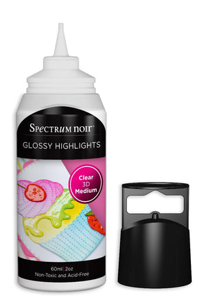 Spectrum Noir Glossy Highlights-Clear 60ml